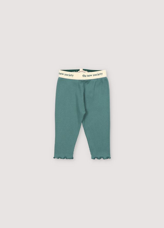 the new society Singapur Baby Legging Azure Teal