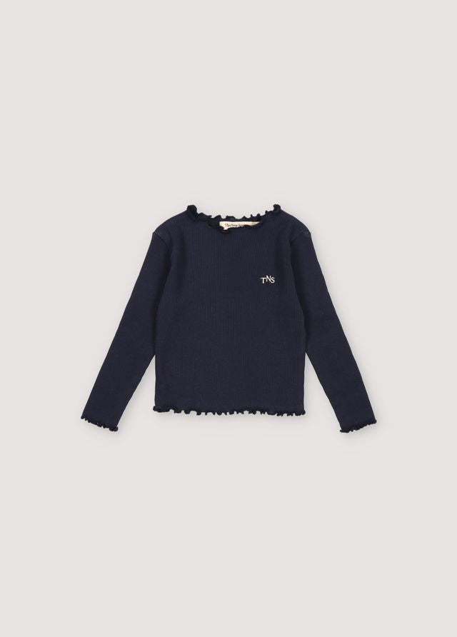 the new society Singapur Baby Tee Midnight Navy