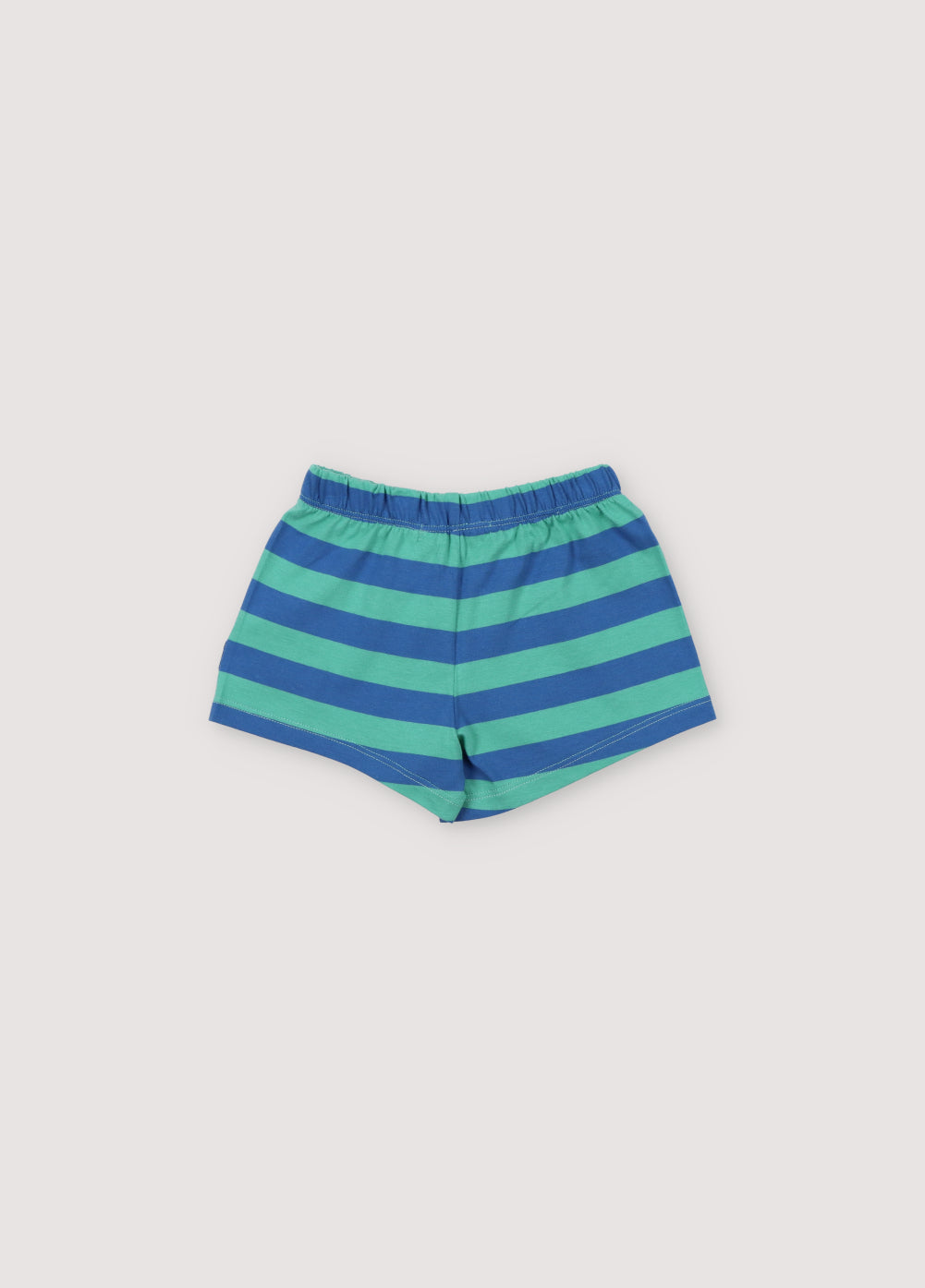 The New Society Smiley Baby Short Stripes Cobalto