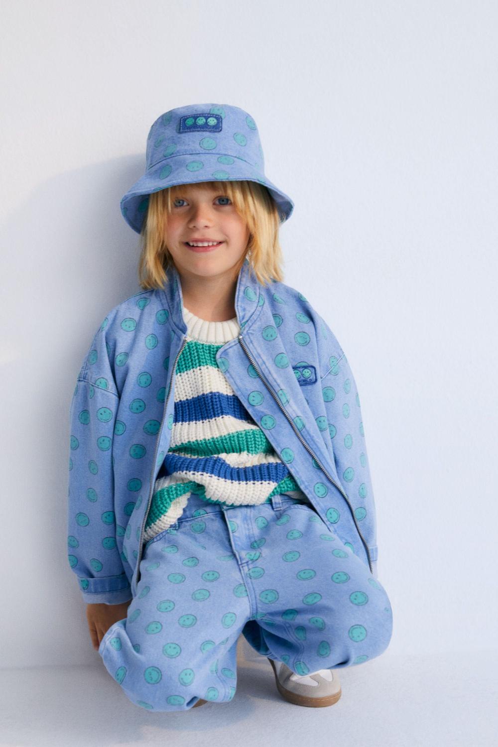 The New Society Smiley Denim Bucket SmileyWorld®