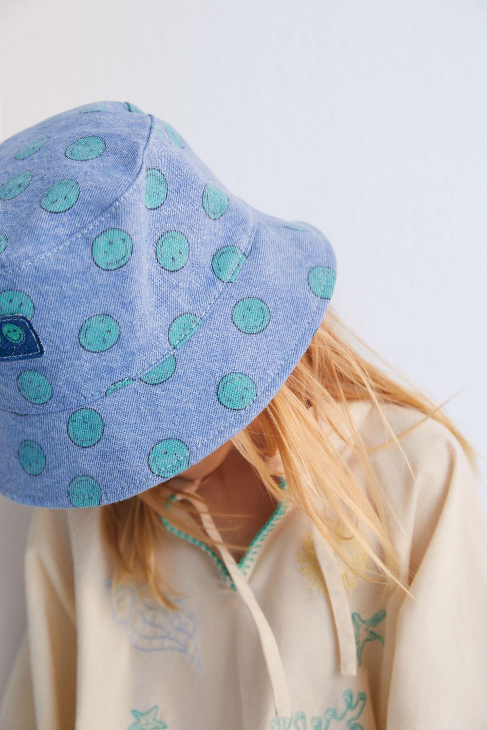 the new society Smiley Denim Bucket SmileyWorld®