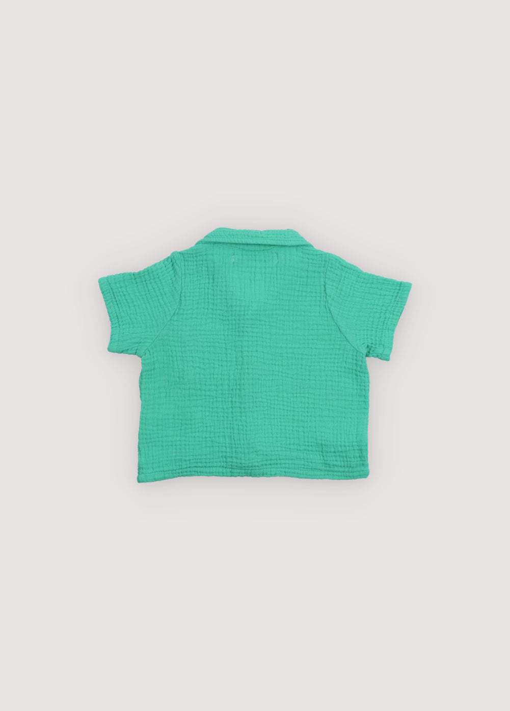 The New Society Spyros Baby Shirt Jade
