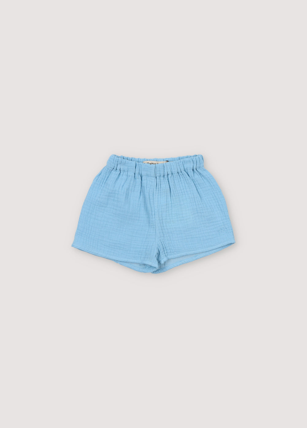 the new society Spyros Baby Short Powder Blue