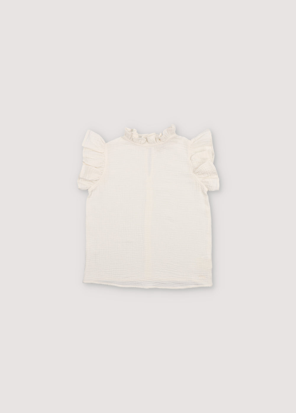 The New Society Spyros Blouse Coconut