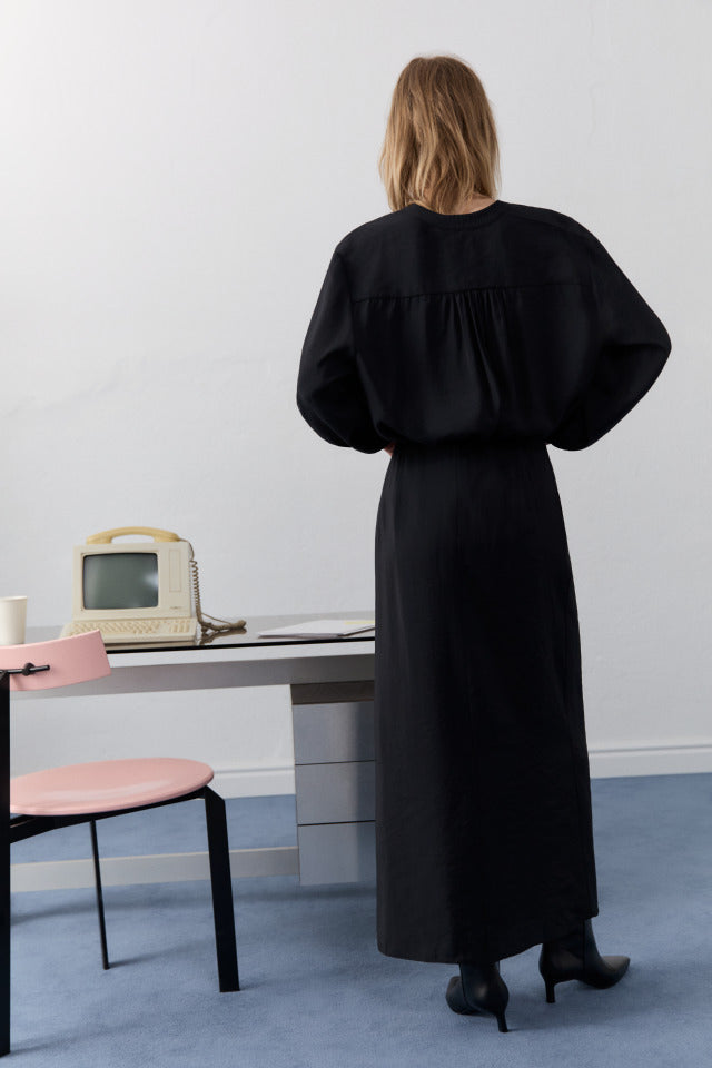 The New Society ST.GERMAIN Mujer Falda Negra