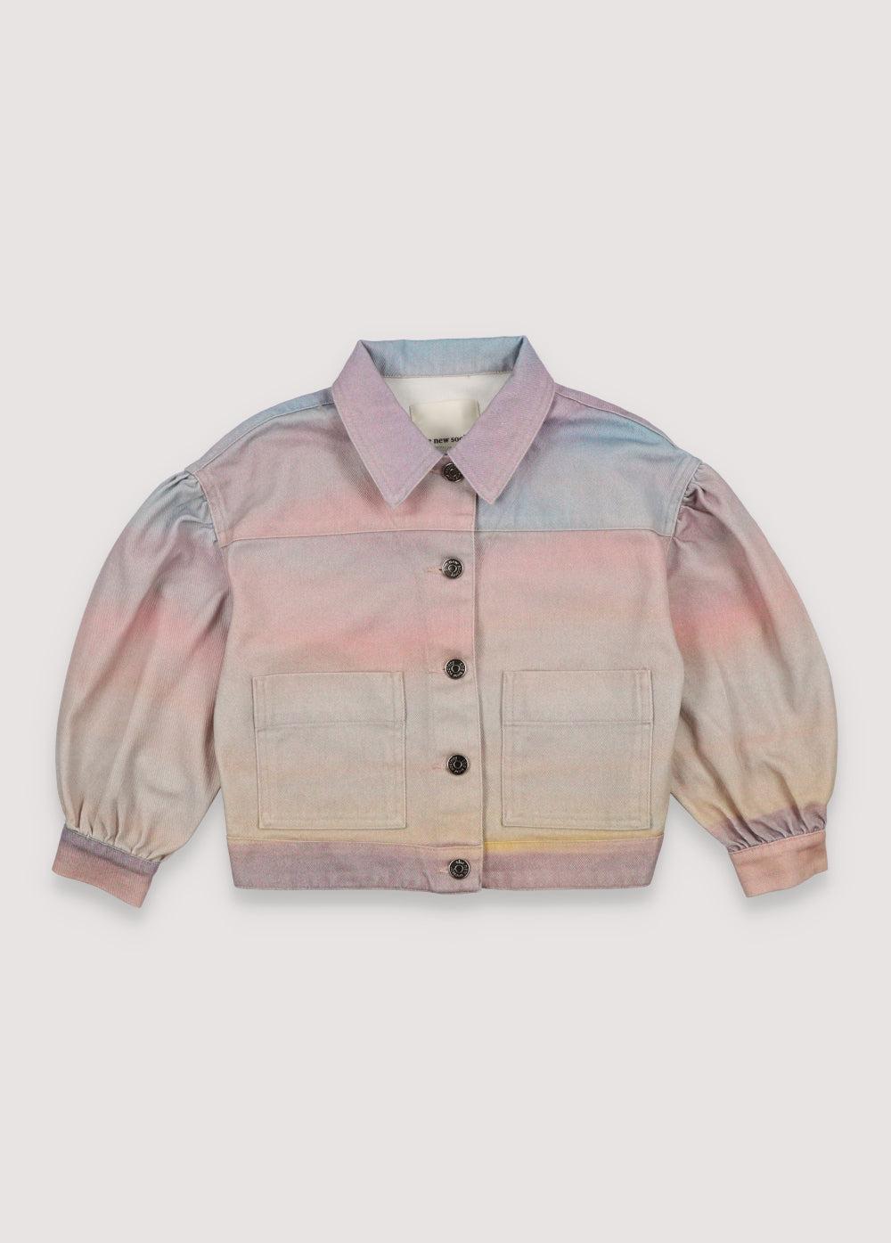 the new society Sunset Denim Jacket_sampling 6y