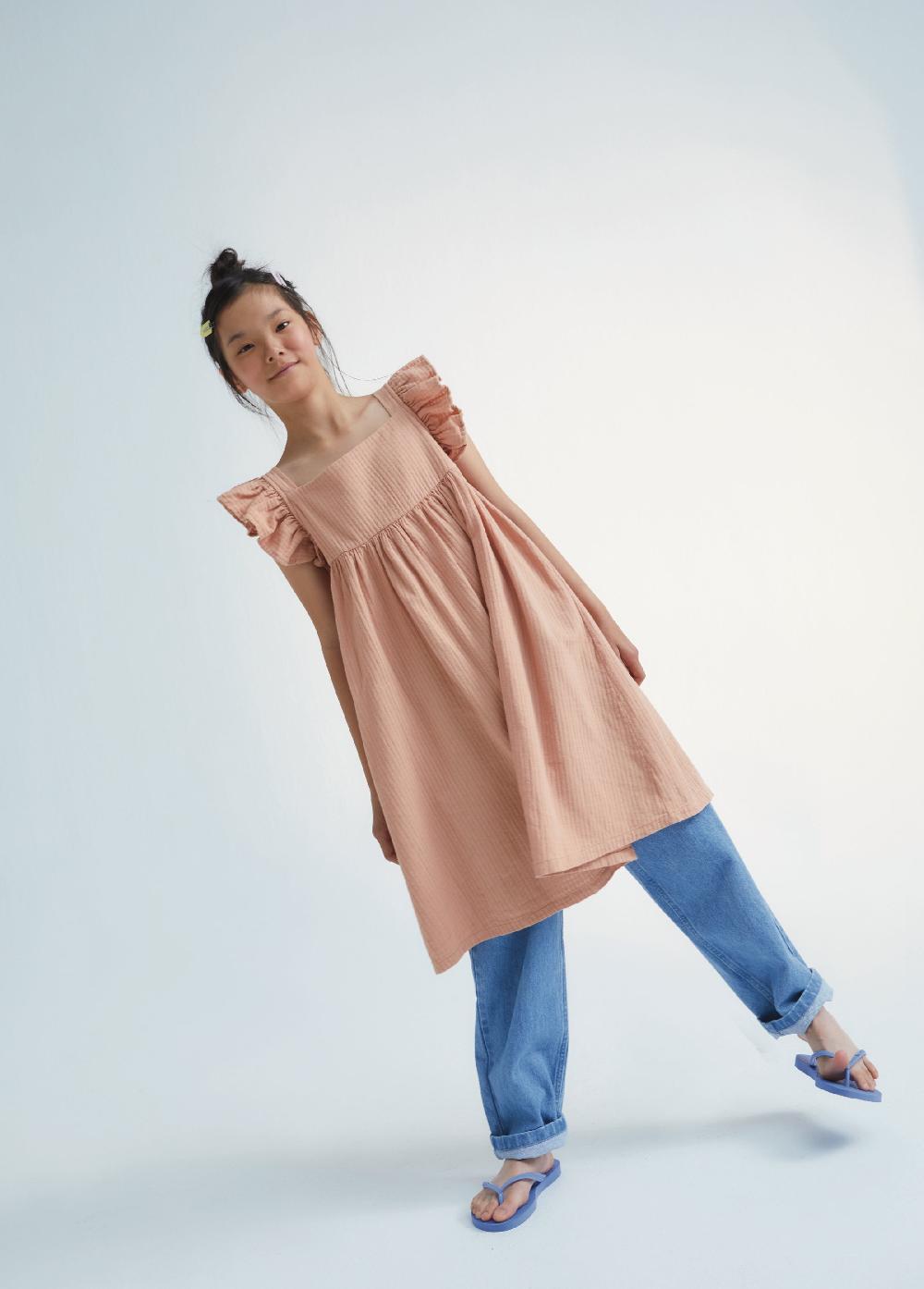 the new society Valley Dress Canyon Clay