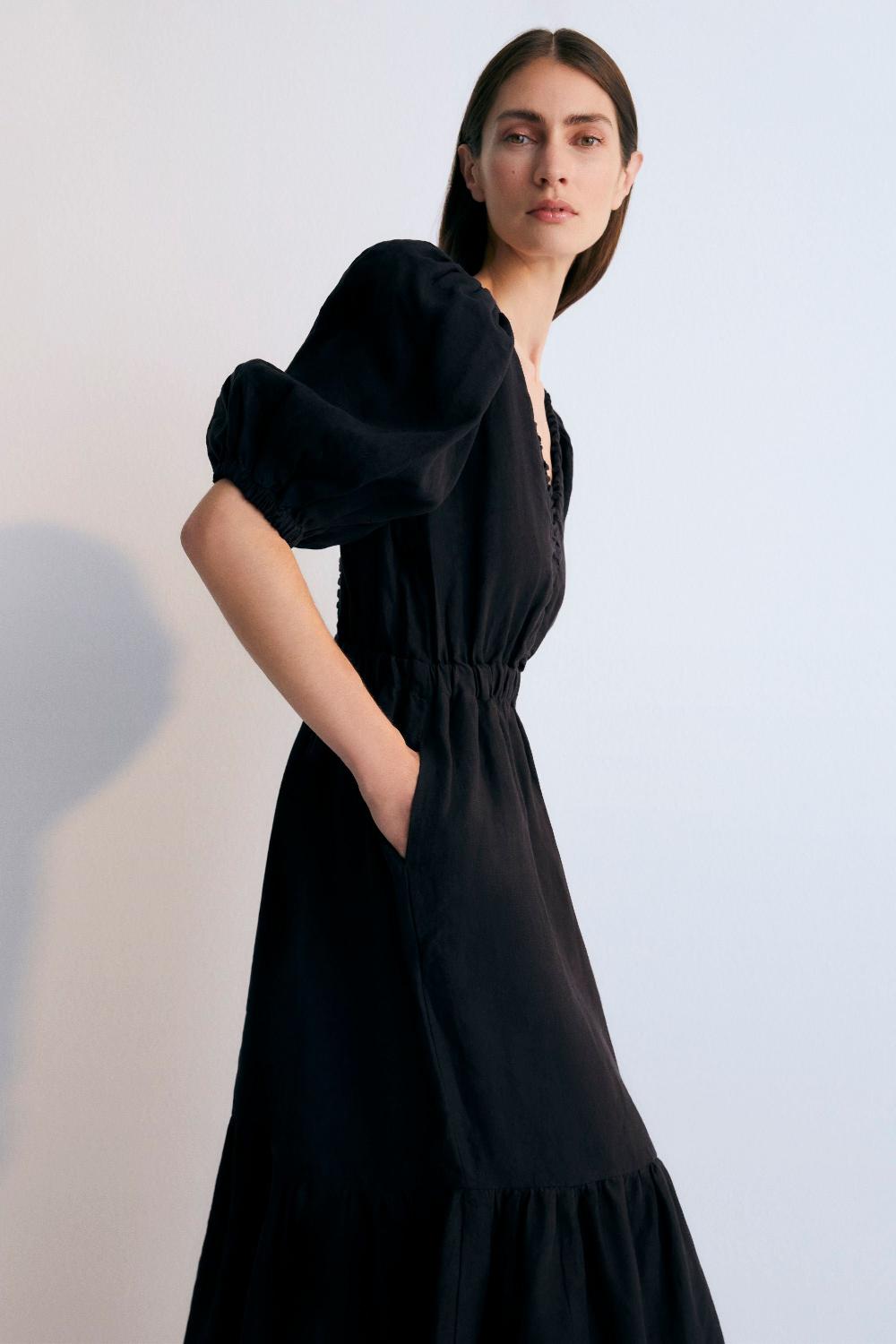 the new society Vestido de Hera Woman 3 Caviar