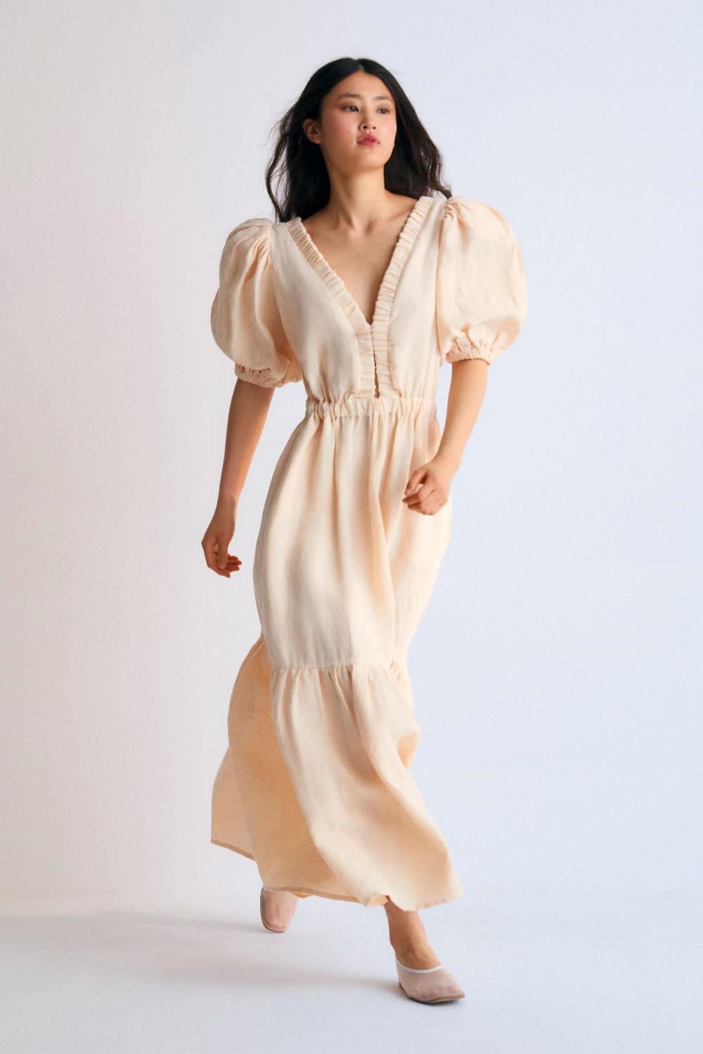 The New Society Vestido De Mujer Hera 3 Macadamia