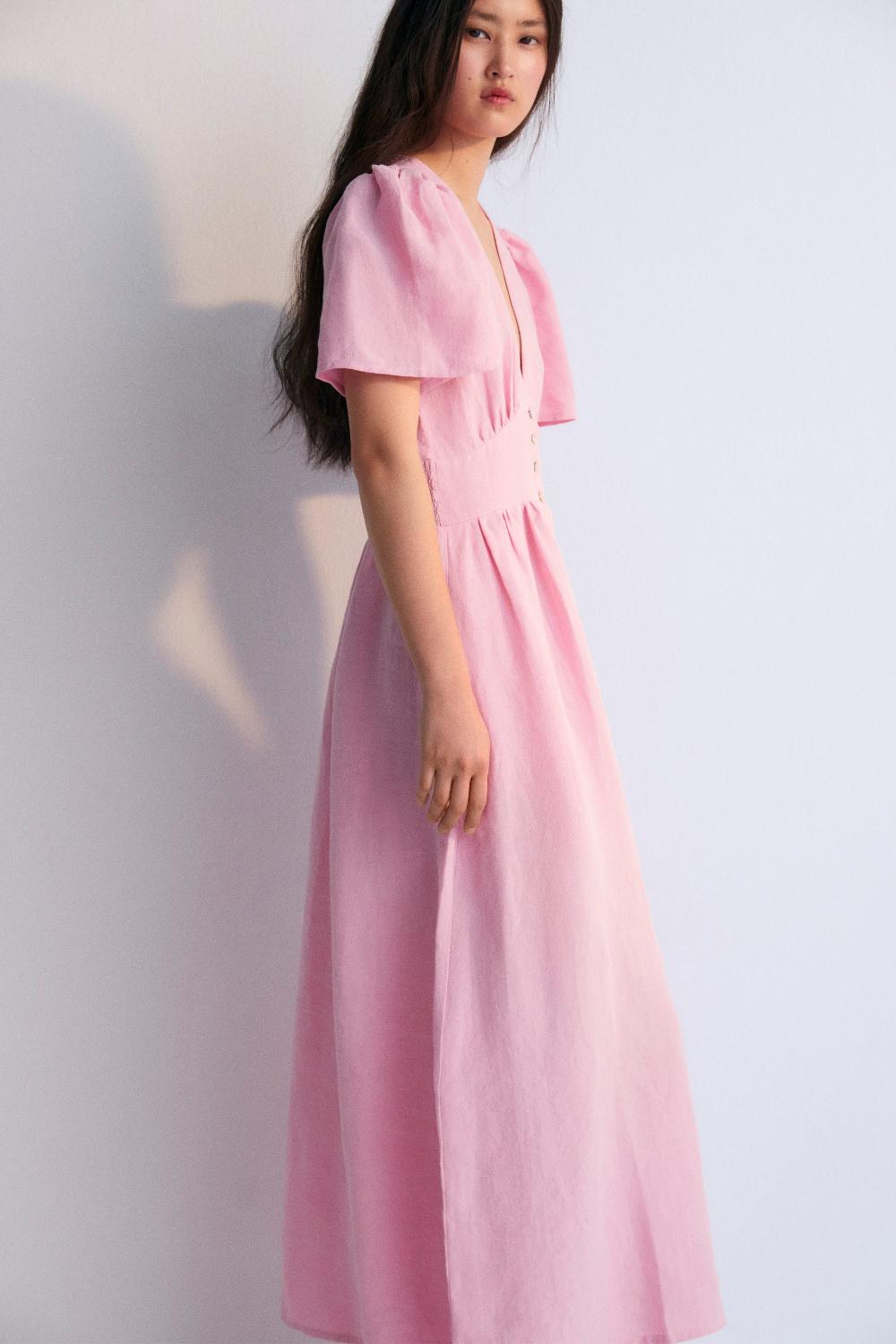 the new society Vestido de mujer Hera Hibiscus