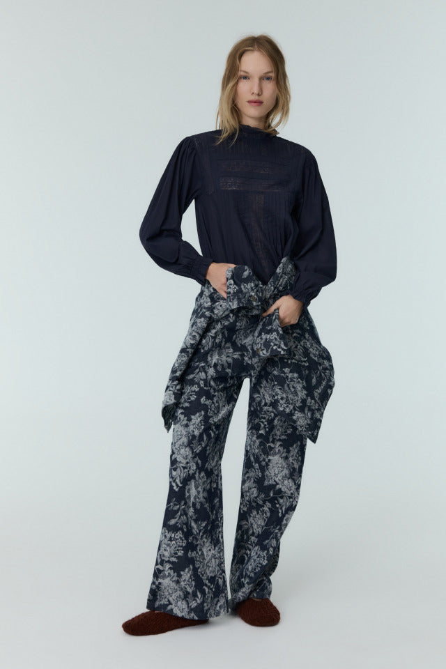 The New Society Venus Woman Blusa Medianoche Marina