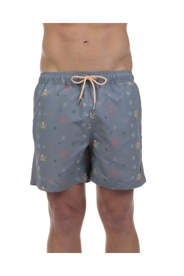 the time of bocha polo team Bañador Calavera Hombre The Time Of Bocha QV1SP08 Marino