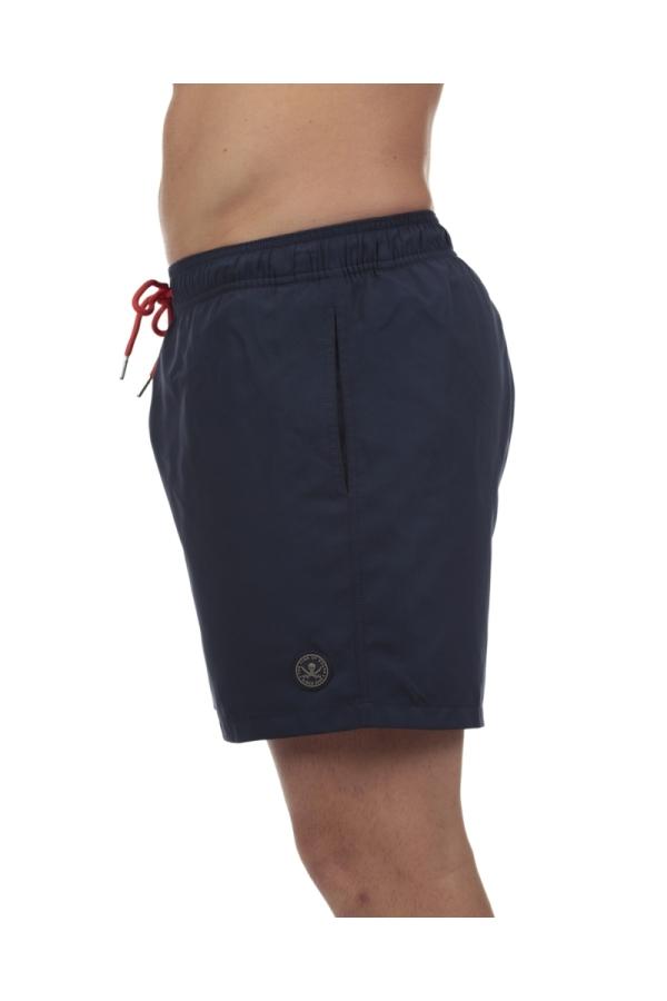 The Time Of Bocha Polo Team Bañador Liso Hombre The Time Of Bocha QV1SP09 Marino