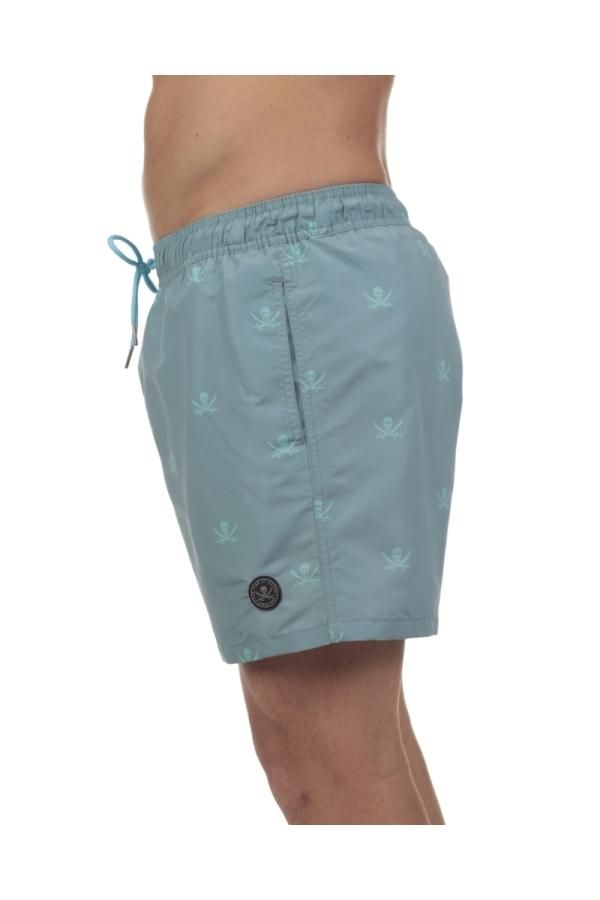 The Time Of Bocha Polo Team Bañador Pirata Hombre The Time Of Bocha QV1SP07 Verde