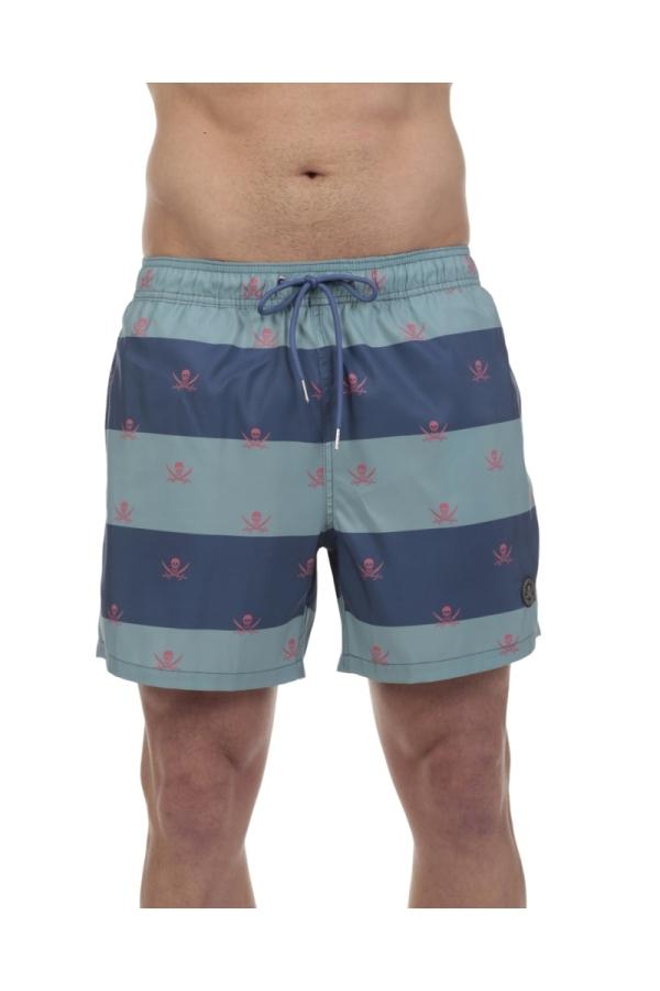 the time of bocha polo team Bañador Rayas Hombre The Time Of Bocha QV1SP01 Den.Verd