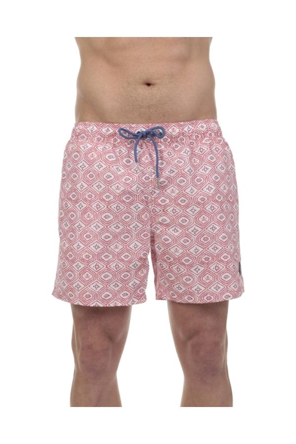 the time of bocha polo team Bañador Rombo Hombre The Time Of Bocha QV1SP03 Coral