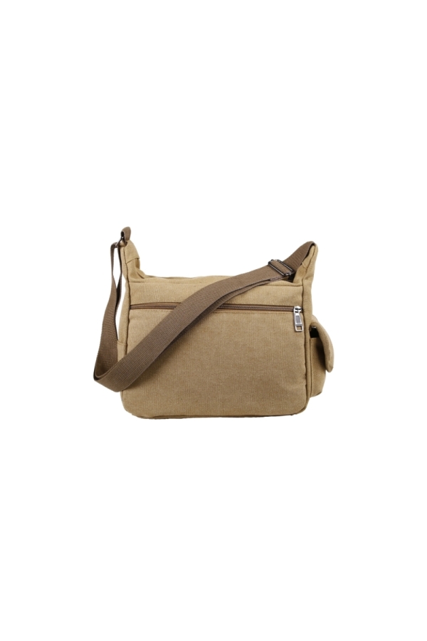 The Time Of Bocha Polo Team Bandolera Canvas Hombre The Time Of Bocha QV1BAND2 Camel