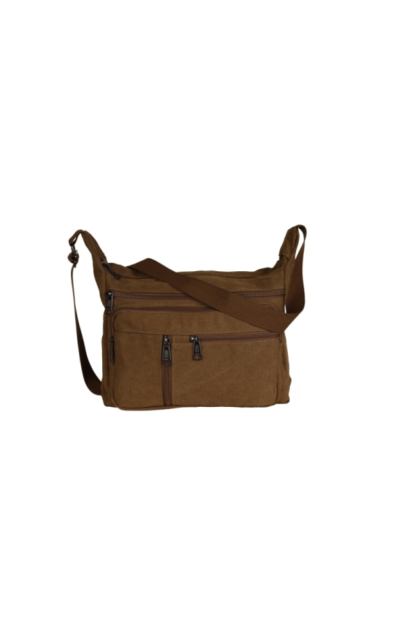the time of bocha polo team Bandolera Canvas Hombre The Time Of Bocha QV1BAND3 Marron