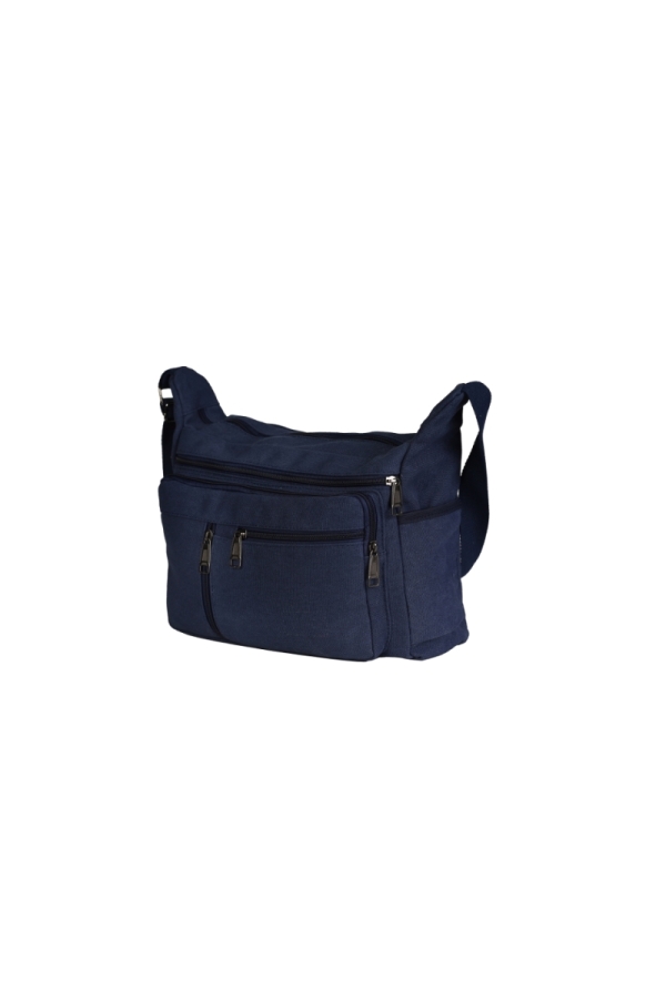 The Time Of Bocha Polo Team Bandolera Canvas Hombre The Time Of Bocha QV1BAND3 Azul