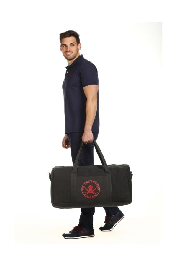 The Time Of Bocha Polo Team Bolso Deporte Hombre The Time Of Bocha QV1BOL-DEP Negro