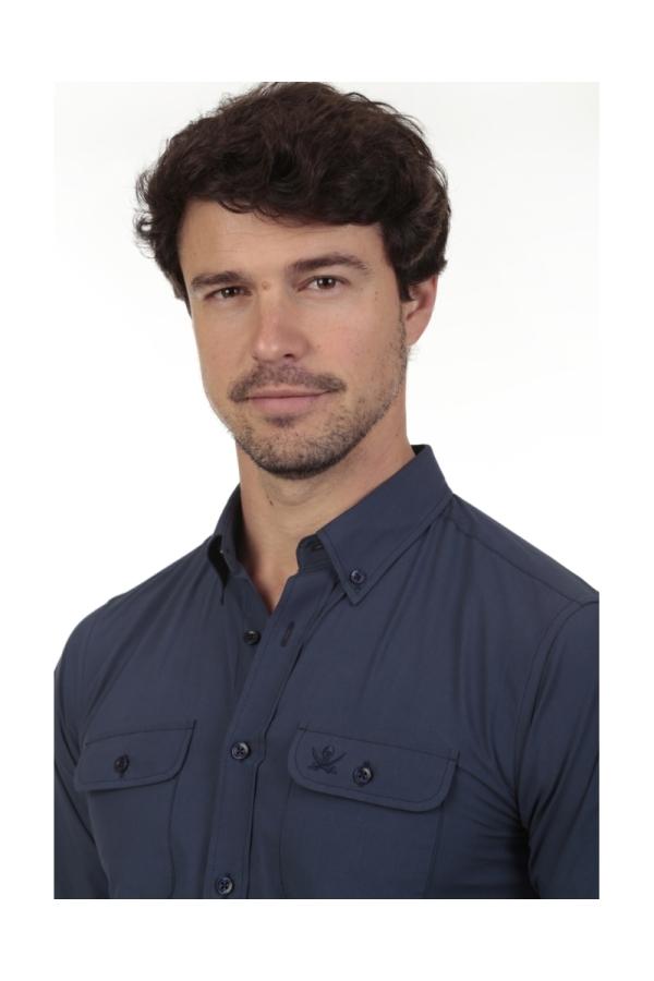 The Time Of Bocha Polo Team Camisa 2 Bolsillos Hombre The Time Of Bocha QV1C2BOL 302