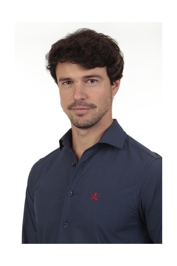 The Time Of Bocha Polo Team Camisa Gabardina Hombre The Time Of Bocha QV1GAB 302