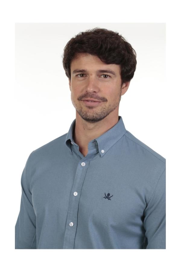 The Time Of Bocha Polo Team Camisa Lino Hombre The Time Of Bocha QV1LINO 404