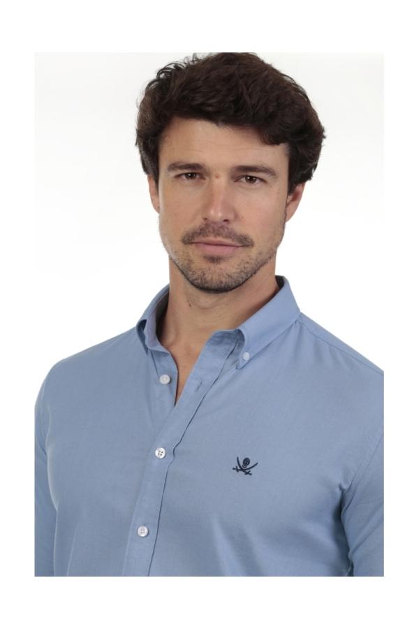 The Time Of Bocha Polo Team Camisa Lino Hombre The Time Of Bocha QV1LINO 405