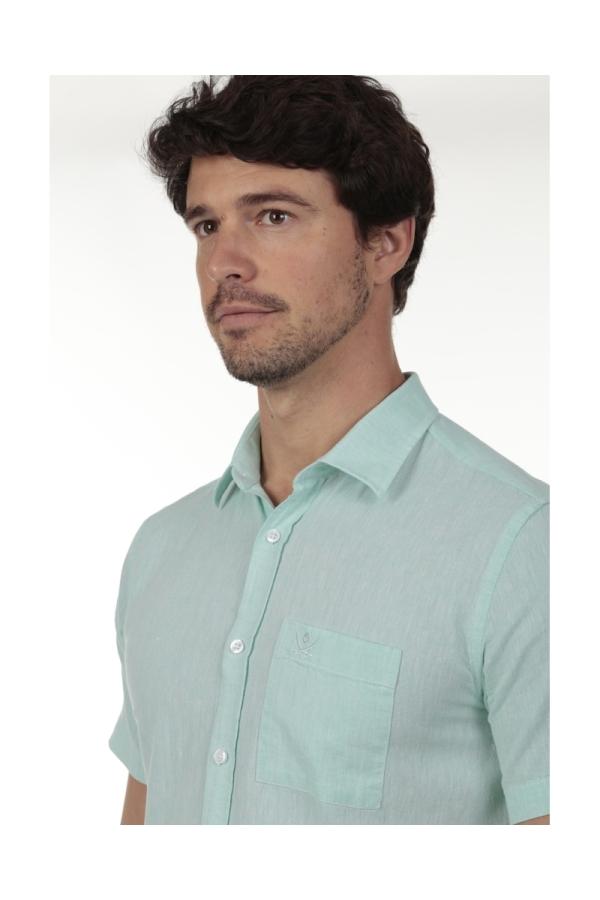 The Time Of Bocha Polo Team Camisa Lino Manga Corta Hombre The Time Of Bocha QV1CCORTA 811