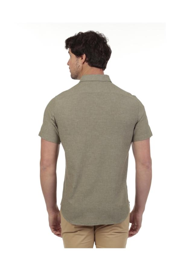 The Time Of Bocha Polo Team Camisa Lino Manga Corta Hombre The Time Of Bocha QV1CCORTA 809