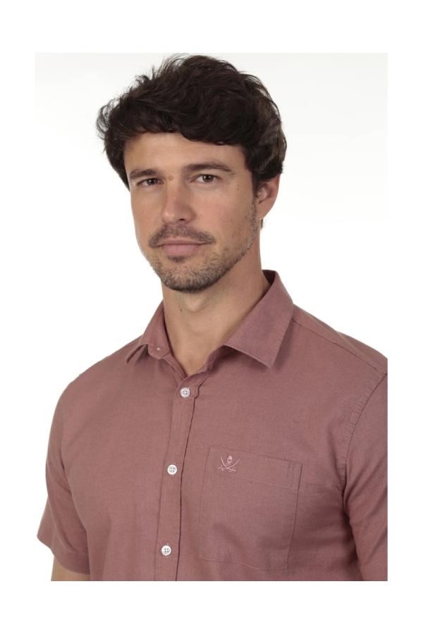 The Time Of Bocha Polo Team Camisa Lino Manga Corta Hombre The Time Of Bocha QV1CCORTA 806