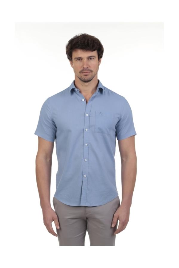 the time of bocha polo team Camisa Lino Manga Corta Hombre The Time Of Bocha QV1CCORTA 805