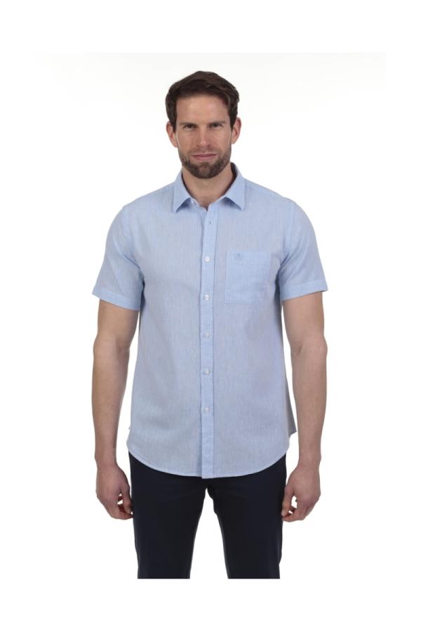 the time of bocha polo team Camisa Lino Manga Corta Hombre The Time Of Bocha QV1CCORTA 803