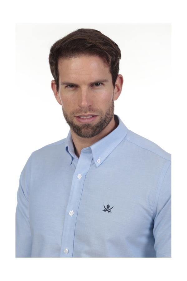 The Time Of Bocha Polo Team Camisa Oxford Hombre The Time Of Bocha QV1OXF 103