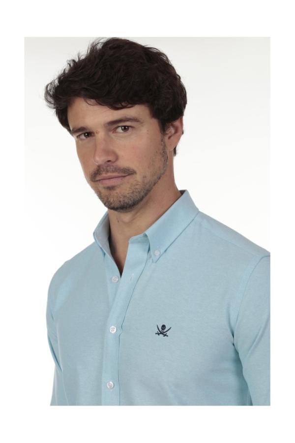 The Time Of Bocha Polo Team Camisa Oxford Hombre The Time Of Bocha QV1OXF 106