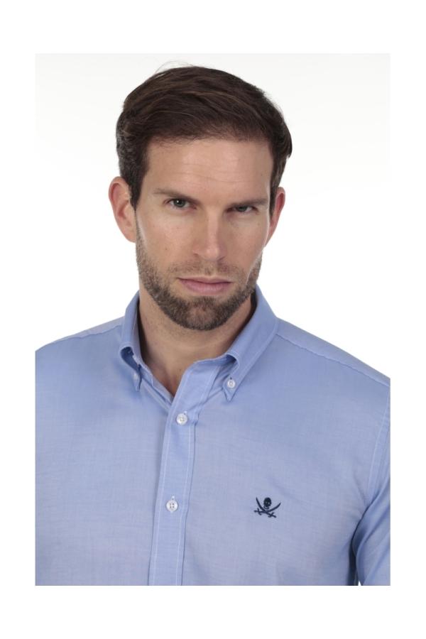 The Time Of Bocha Polo Team Camisa Oxford Hombre The Time Of Bocha QV1OXF 107