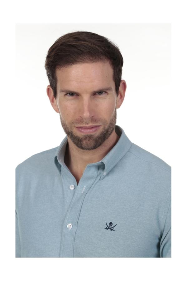 The Time Of Bocha Polo Team Camisa Oxford Hombre The Time Of Bocha QV1OXF 108