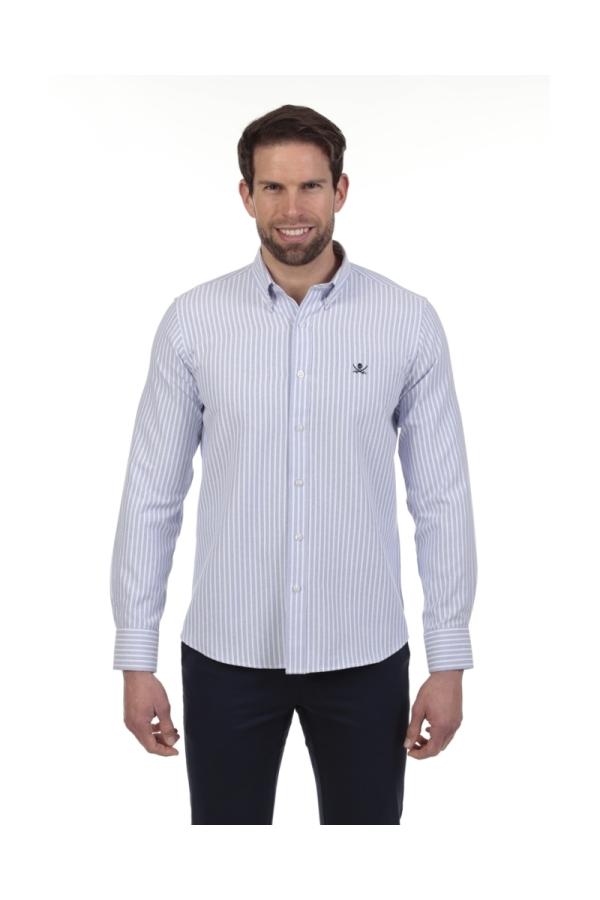 the time of bocha polo team Camisa Oxford Hombre The Time Of Bocha QV1OXF 113