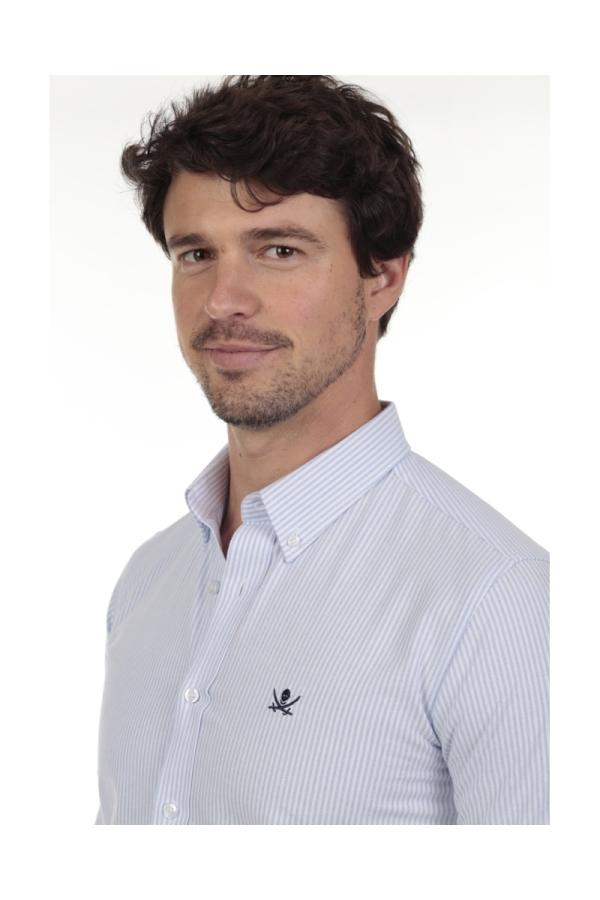 The Time Of Bocha Polo Team Camisa Oxford Hombre The Time Of Bocha QV1OXF 150