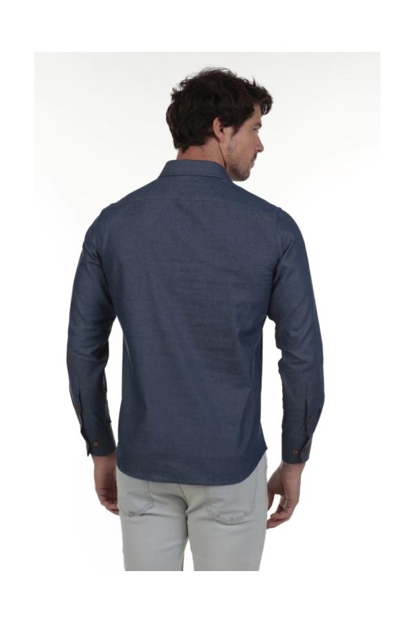 The Time Of Bocha Polo Team Camisa Polera Jeans Hombre The Time Of Bocha QV1POL-JEANS 503