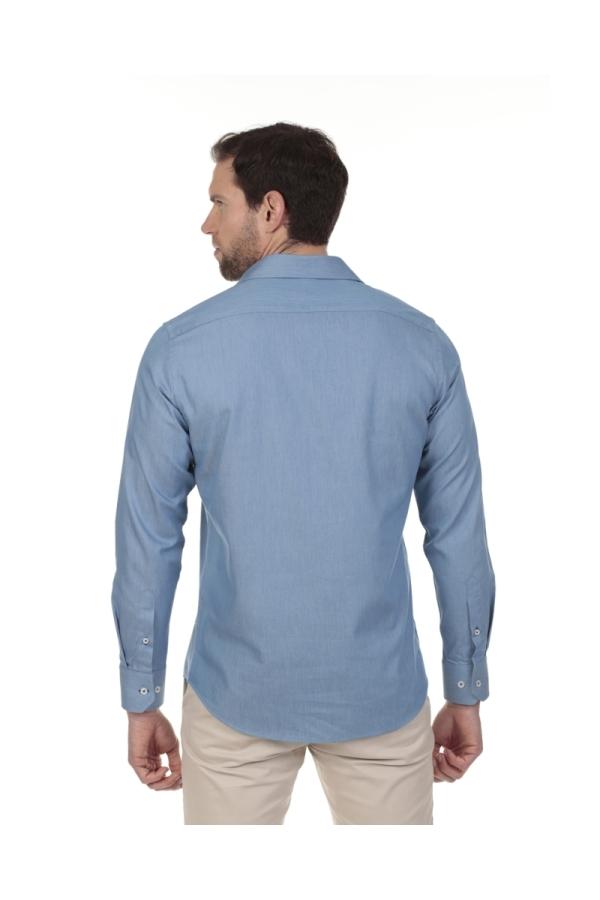 The Time Of Bocha Polo Team Camisa Polera Jeans Hombre The Time Of Bocha QV1POL-JEANS 502