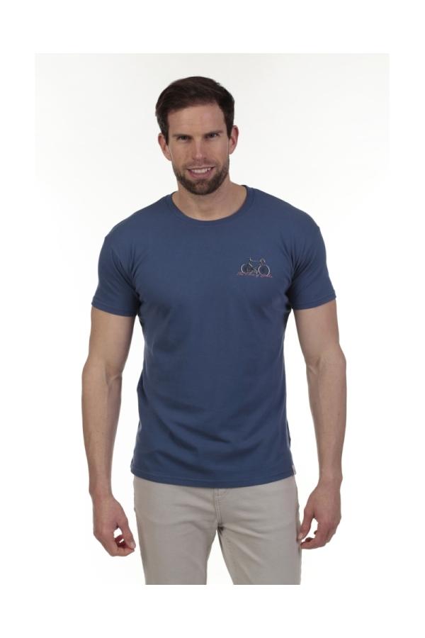 the time of bocha polo team Camiseta Bicy Hombre The Time Of Bocha QV1C16 Denim