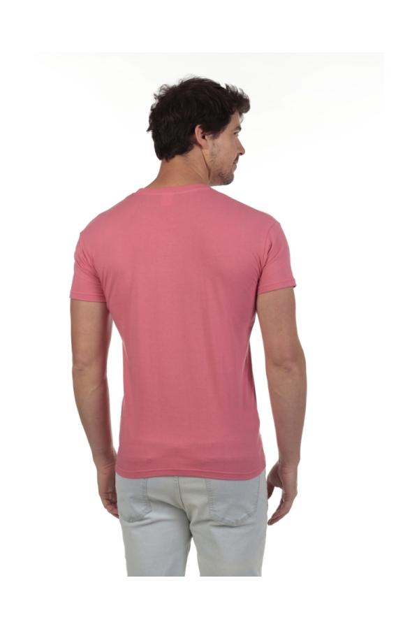 The Time Of Bocha Polo Team Camiseta Bolsillo Hombre The Time Of Bocha QV1C42 Coral