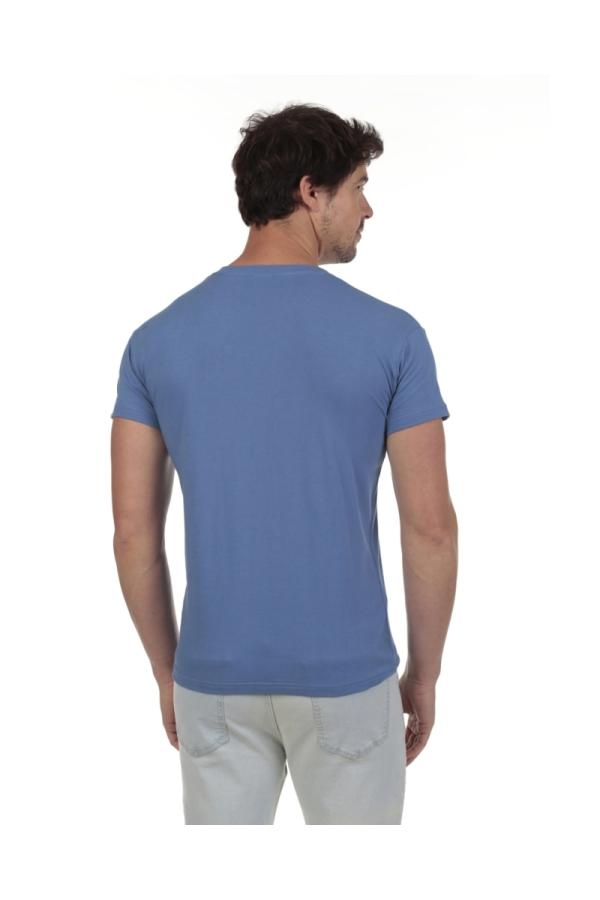 The Time Of Bocha Polo Team Camiseta Bolsillo Hombre The Time Of Bocha QV1C42 Azul.Jea