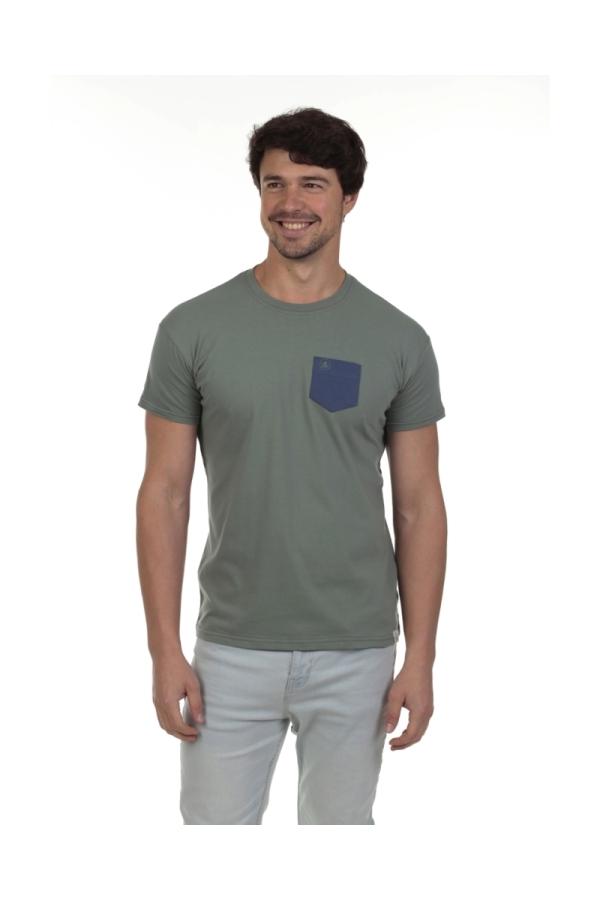 the time of bocha polo team Camiseta Bolsillo Hombre The Time Of Bocha QV1C42 Verde