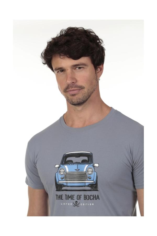 The Time Of Bocha Polo Team Camiseta Car Hombre The Time Of Bocha QV1C12 Azul.Vin