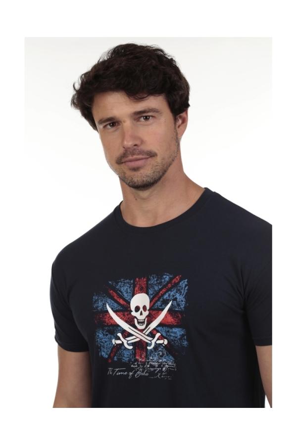 The Time Of Bocha Polo Team Camiseta England Hombre The Time Of Bocha QV1C03 Marino