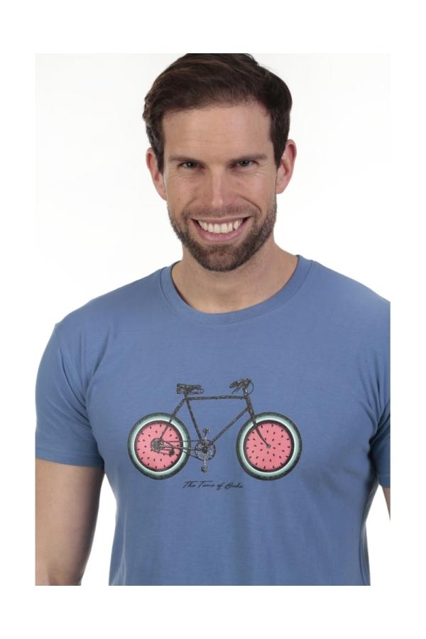 The Time Of Bocha Polo Team Camiseta Fresh Hombre The Time Of Bocha QV1C15 Azul.Jea