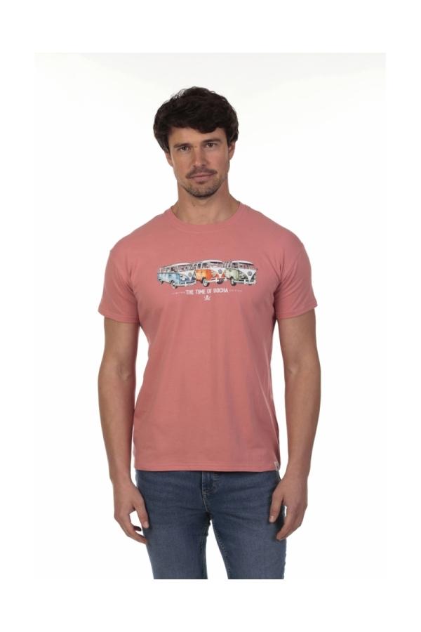 the time of bocha polo team Camiseta Furgo Hombre The Time Of Bocha QV1C14 Rosa