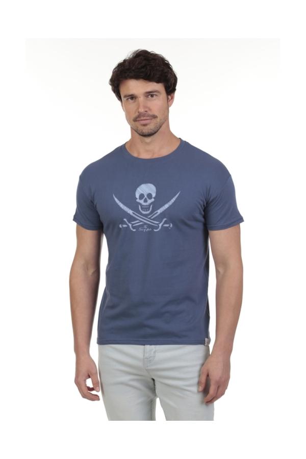 the time of bocha polo team Camiseta Hilo Bocha Hombre The Time Of Bocha QV1C01 Denim